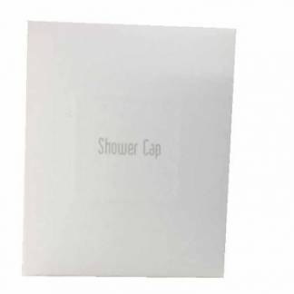 Badeh&aelig;tte White i hvid &aelig;ske plastik Transparent