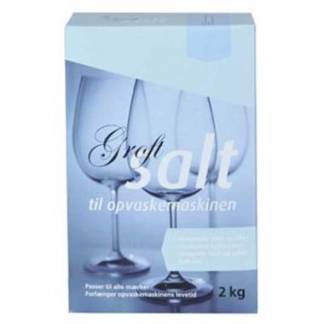 Maskinopvask Filtersalt Groft Salt 2kg til opvaskemaskiner