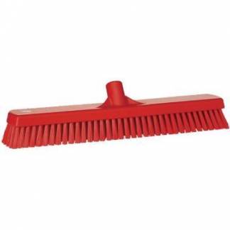 Gulvskrubbe 47 cm Stiv R&oslash;d