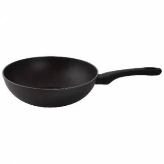 Wok Vesuvio &Oslash;28x8 cm Non-Stick St&aring;l/Plast