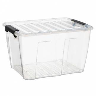 Opbevaringsbox Home BOX 15 ltr 356x275x220 mm PP med l&aring;g