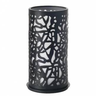 Lysestage Twist &Oslash;75xH140 mm Metal Sort