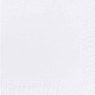 Serviet Duni 33x33 cm 2-lag Hvid