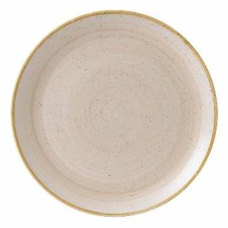 Tallerken Coupe Stonecast &Oslash;32.4cm. Porcel&aelig;n Muskatn&oslash;d