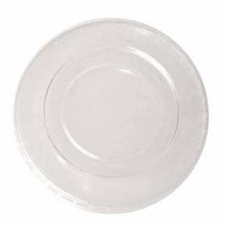 Plastl&aring;g &Oslash;74 mm APET Klar til Dressingb&aelig;ger 90/110 ml