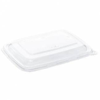 Plastl&aring;g L229xB165xH29mm RPET Klar til salatsk&aring;le 230x160 mm bagasse