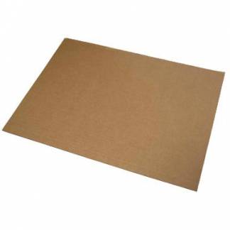 Melleml&aelig;gspap 375x640mm 4mm tyk Brun/Brun