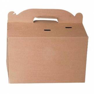 Transportkasse 340x215x213 mm&nbsp; Pap Brun