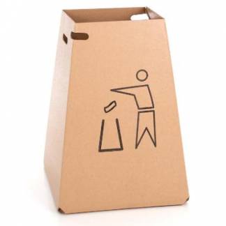 Affaldsstativ DropBucket med bund Pap til 100 ltr s&aelig;k