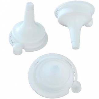 Kapsel til 119133-1 og 119134-1 PE Hvid