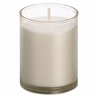 Fyrfadslys h&oslash;j Br&aelig;ndetid 16 timer Hvid til stage 120084