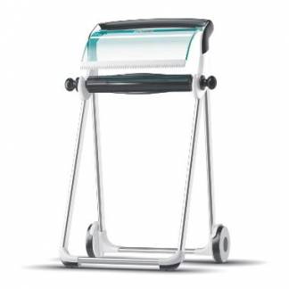 Dispenser Aft&oslash;rringsrulle Tork W1 Gulvstativ op til 48 cm Hvid/Turkis