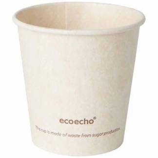 Kaffeb&Atilde;&brvbar;ger bagasse/PLA 12 cl expresso Sweet bionedbrydelig