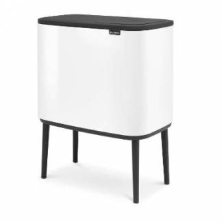 Affaldsspand Brabantia Bo Touch Hi 11+23 ltr Hvid