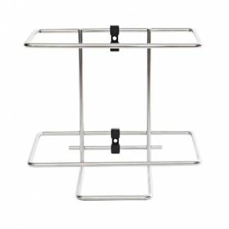 Dispenser V&aelig;gh&aelig;ngt holder 5000ml St&aring;l med Skruer S&oslash;lv til Plum dunke