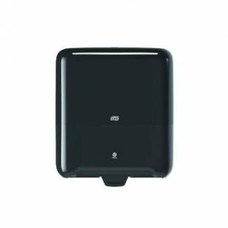 Dispenser H&aring;ndkl&aelig;derulle Tork Matic H1 L33.7xB20.3xH37.2cm Plast Sort