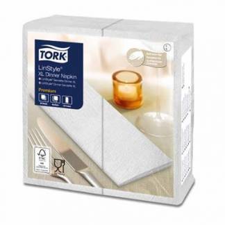 Serviet Tork Linstyle 48x48cm 1/8 fold Hvid