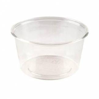 Dressingb&aelig;ger 90 ml &Oslash;70x41 mm PLA bionedbrydelig  Klar