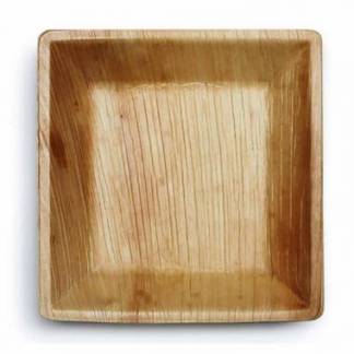 Tallerken 17x17 cm Palmeblad