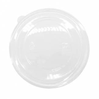 Plastl&aring;g &Oslash;155 mm klar RPET til Salatsk&aring;l 500/750/1000 ml