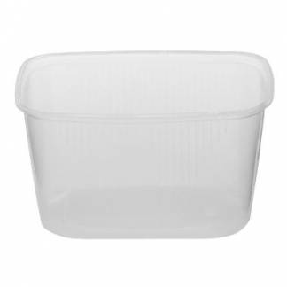 Salatb&aelig;ger 300 ml 108x81x59 mm Rektangul&aelig;r PP Klar