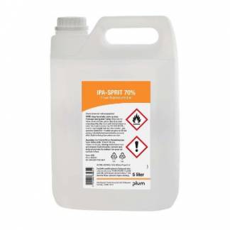Desinfektion Flydende IPA-Sprit 70\% 5ltr Klar-til-brug F&oslash;devaregodkendt