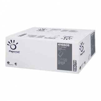 H&aring;ndkl&aelig;deark Papernet Standard V-Fold 1-lag L23xB24.5xD12.2cm Genbrug Natur