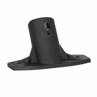 Socket &Oslash;31x100 mm med gevind Sort inklusiv skruer