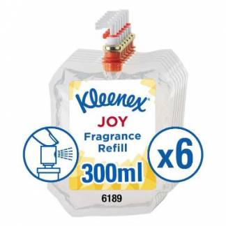 Luftfrisker Flydende Kleenex Joy 300ml med Parfume til KC Aquarius dispenser