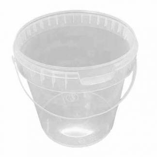 B&oslash;tte spand EZE1180 1100 ml &Oslash;132x132 mm med hank PP Klar