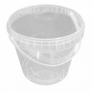 B&oslash;tte spand 5141 2300 ml &Oslash;170x153 mm med hank PP Klar