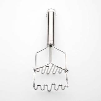 Kartoffelmoser dobbelt 11x7x25 cm Rustfri st&aring;l