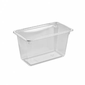 Plastbakke Kageboks K2182-1H 1-rum 1100 ml 180x100x102 mm RPET