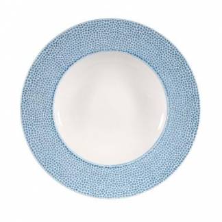 Sk&aring;l ISLA 46.8 cl &Oslash;28x3.7 cm Bred fane Porcel&aelig;n Bl&aring;