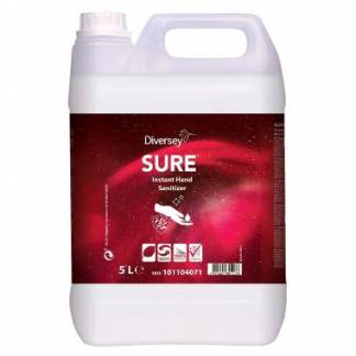 H&aring;nddesinfektion skum SURE Instant Hand Sanitizer m parfume t dispenser 5 ltr