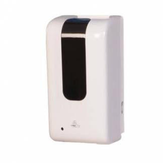Dispenser H&aring;nddesinfektion med Drop uden Batteri Hvid Ber&oslash;ringsfri til 1200ml