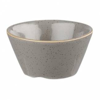 Sk&aring;l Stonecast 9 cl &Oslash;8x4 cm Porcel&aelig;n Lysebl&aring;