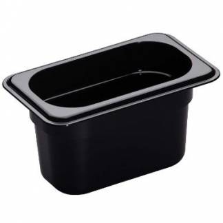 Kantine Cambro 1/9GN 0.85L 17.6x10.8x10cm Polycarbonat Sort