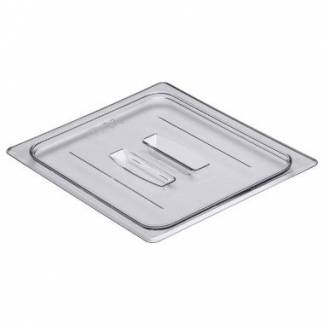 L&aring;g til kantine med H&aring;ndtag Cambro 1/2GN 32.5x26.5cm Polycarbonat Klar