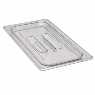 L&aring;g til kantine med H&aring;ndtag Cambro 1/3GN 32.5x17.6cm Polycarbonat Klar