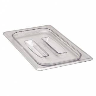 L&aring;g til kantine med H&aring;ndtag Cambro 1/4GN 26.5x16.2cm Polycarbonat Klar