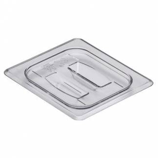 L&aring;g til kantine med H&aring;ndtag Cambro 1/6GN 17.6x16.2cm Polycarbonat Klar
