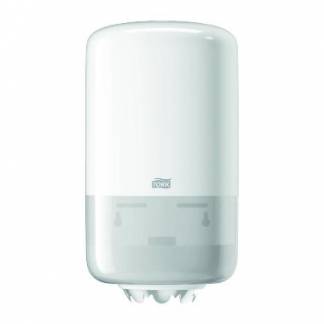 Dispenser H&aring;ndkl&aelig;derulle Tork M1 Mini Plast Hvid