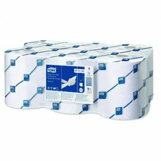 H&aring;ndkl&aelig;derulle Tork Advanced H12 2-lag 19.5cm x143m Hvid