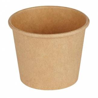 Dressingb&aelig;ger 90 ml 3 oz &Oslash;62 x 50 mm kraft pap/PE Brun