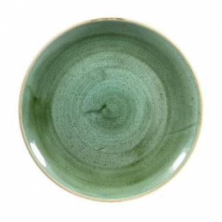 Tallerken Coupe Stonecast &Oslash;26 cm Porcel&aelig;n Salturt Gr&oslash;n