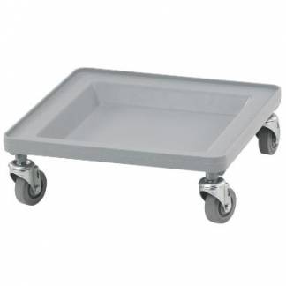 Tralle til opvaskekurve Cambro 54.5x54.5x18.7 Max 159kg Plast gr&aring;