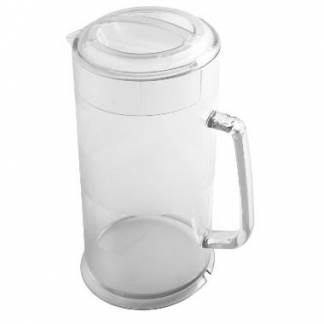 Serveringskande med l&aring;g Cambro 1,9 liter &Oslash;17 x H 24,8 cm polycarbonat Klar