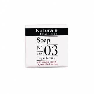 H&aring;nds&aelig;be Fast Natural Remedies firkantet med parfume 30 g 500 stk