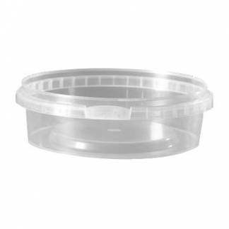 Plastb&aelig;ger 250 ml &Oslash;122 mm Rund PP Klar
